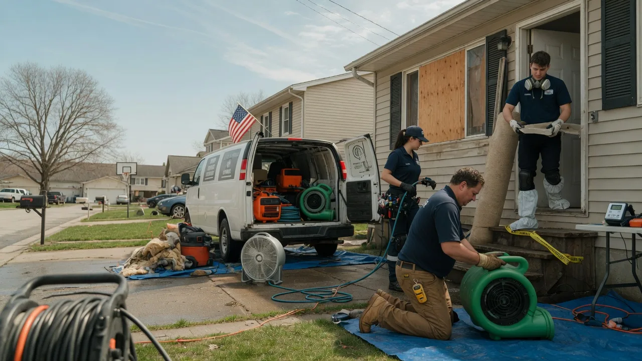 Water Damage Restoration in Milan, MO near me